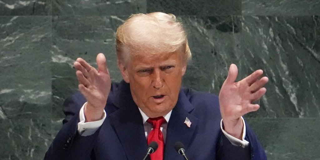 Trump advierte, de la ONU, la inmigración y la energía europeas: 