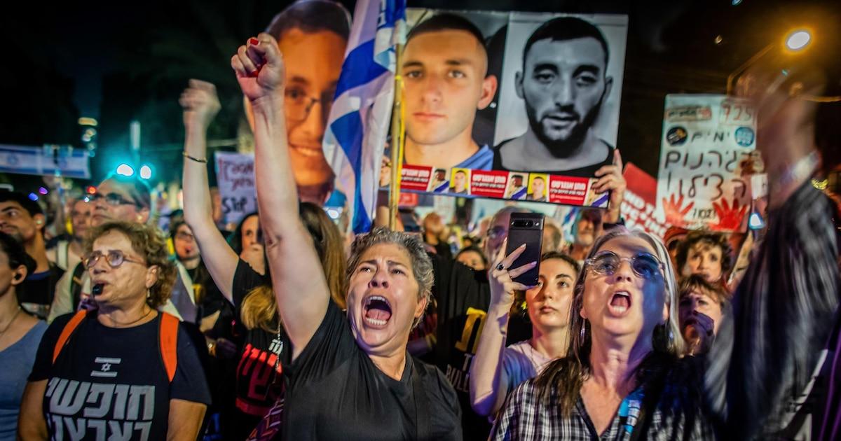 Más de 100,000 manifestantes requieren un acuerdo de Tel Aviv para el lanzamient...