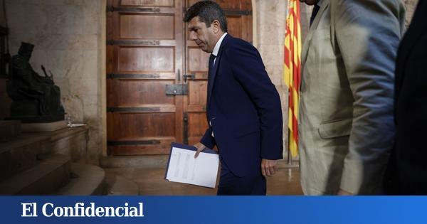 Carlos Mazón resigns: government and PP reaction, appearance and last minutes live